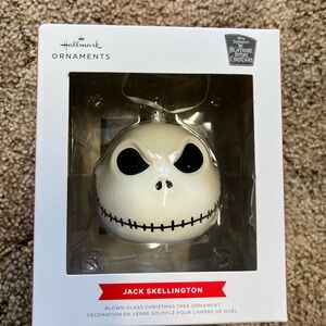 Hallmark Jack Skellington White Ornament